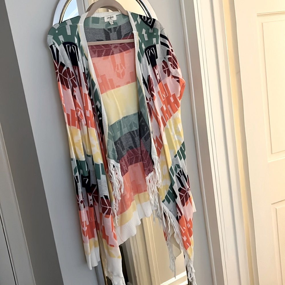 Barely worn rainbow cardigan